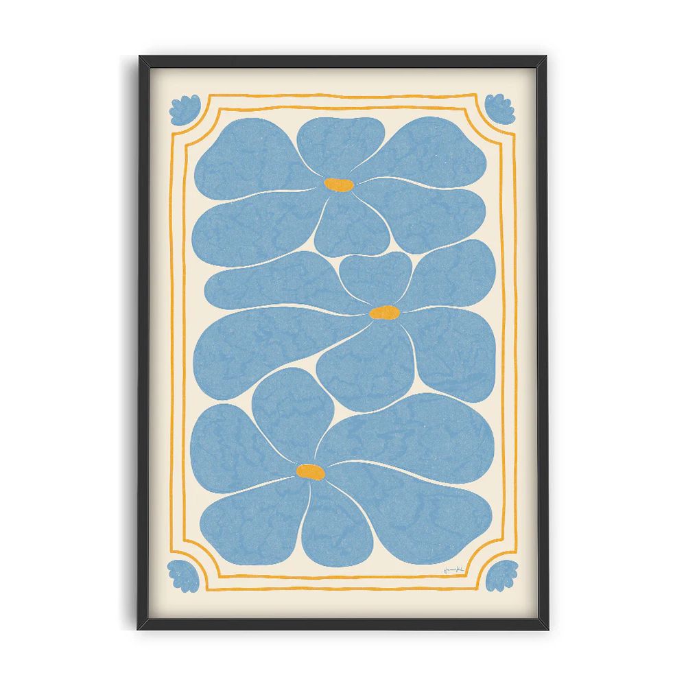 PSTR STUDIO Art Print - Hanna KL - Nostalgia Blue