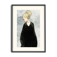 PSTR STUDIO Art Print - Jörgen Hansson - The black dress V