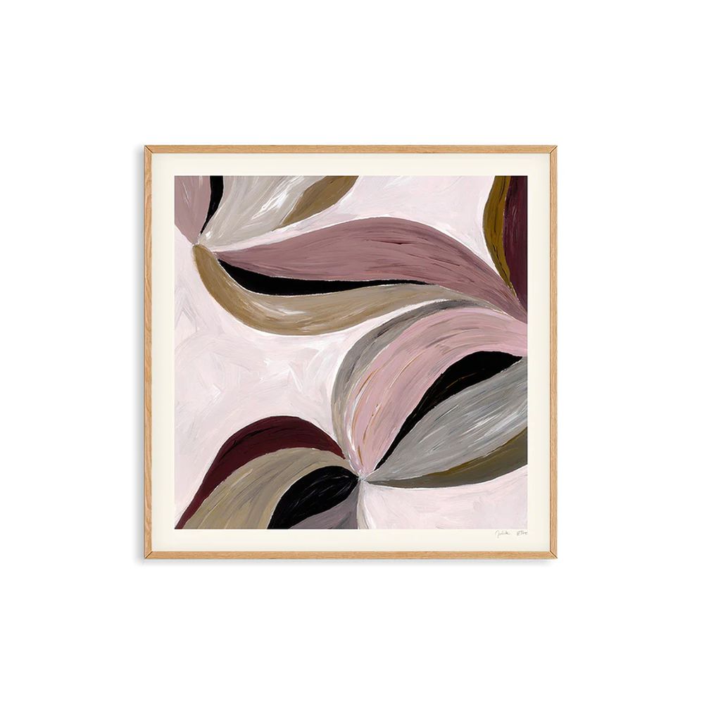 PSTR STUDIO Art Print - Julita Elbe - Flowing 50x50cm