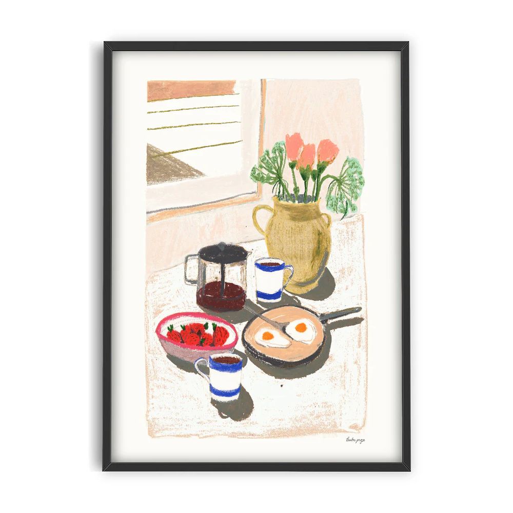 PSTR STUDIO Art Print - Laura - Summer Mornings