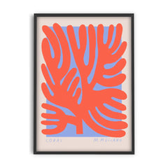 PSTR STUDIO Art Print - Madelen - Coral