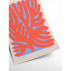 PSTR STUDIO Art Print - Madelen - Coral