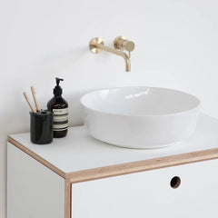 FURNIFIED Washbasin Alexis II Porcelain