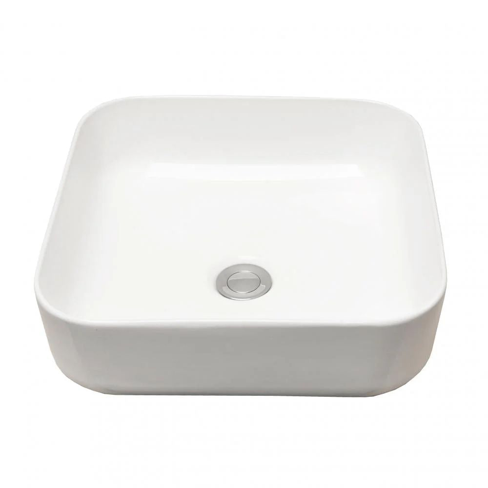 FURNIFIED Washbasin Alexis VII Porcelain