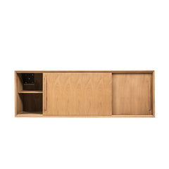 FURNIFIED Bathroom Cabinet Nestor Wood 150cm