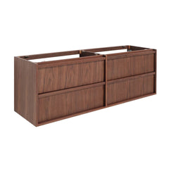 FURNIFIED Bathroom Cabinet Fien Wood 150cm