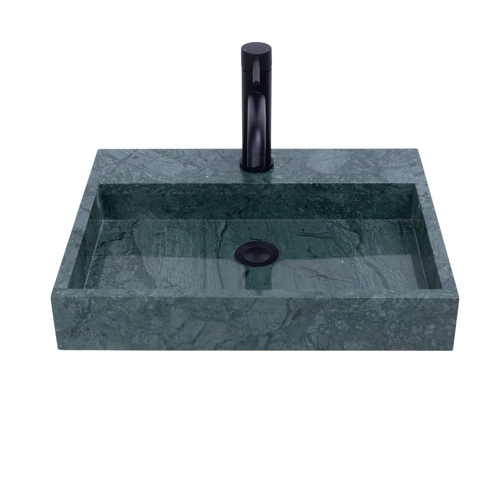 FURNIFIED Washbasin George Black Marble