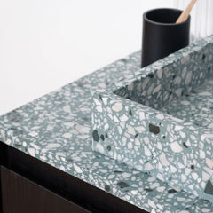 FURNIFIED Washbasin George Black Marble