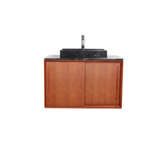 FURNIFIED Washbasin George Black Marble