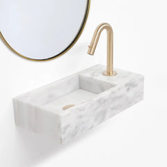 FURNIFIED Washbasin Porto Marble