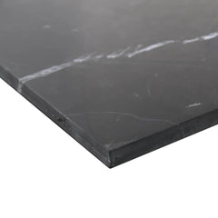 FURNIFIED Bathroom Tiles Black Marble 40x40cm