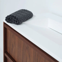 FURNIFIED Washbasin Cordoba Matt White