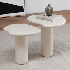 FURNIFIED Side Table Ada Latte Stoneskin