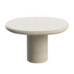 FURNIFIED Side Table Canberra Microskin 60cm