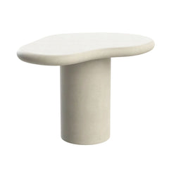 FURNIFIED Side Table Mid Microskin 53cm