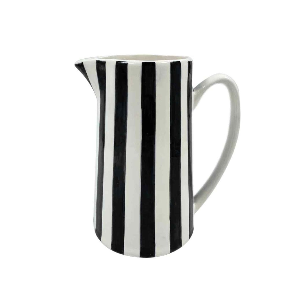 OPJET PARIS Pitcher Stripe Ceramic 21cm