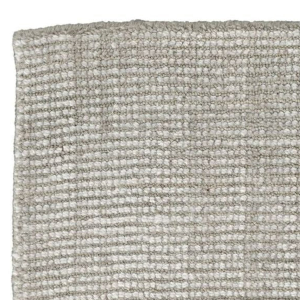 FURNIFIED Rug Pista Wool Cotton White