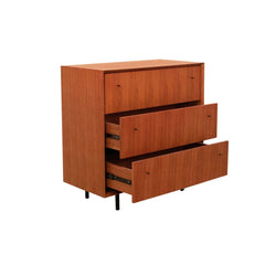 FURNIFIED Dresser Josée 3 Drawers Teak 90cm