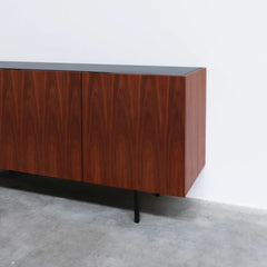 FURNIFIED Dresser Pisa Marble Walnut 150cm