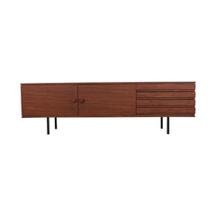 FURNIFIED TV Sideboard Calvin Walnut 165cm