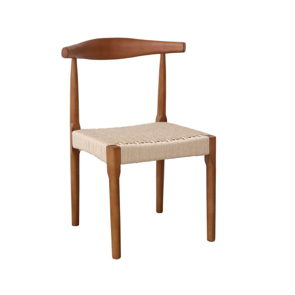 FURNIFIED Gouzon Dining Room Chair Walnut