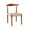 FURNIFIED Gouzon Dining Room Chair Walnut