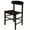FURNIFIED Dining Chair Gien Natural Rope Black Oak