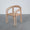 FURNIFIED Dining Chair Dubbo Rattan Oak