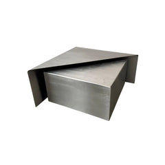 FURNIFIED Erbray Coffee Table Steel 73cm