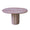 FURNIFIED Side Table Canberra Travertine 60cm