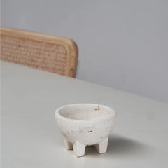 FURNIFIED Bowl Travertine 15cm