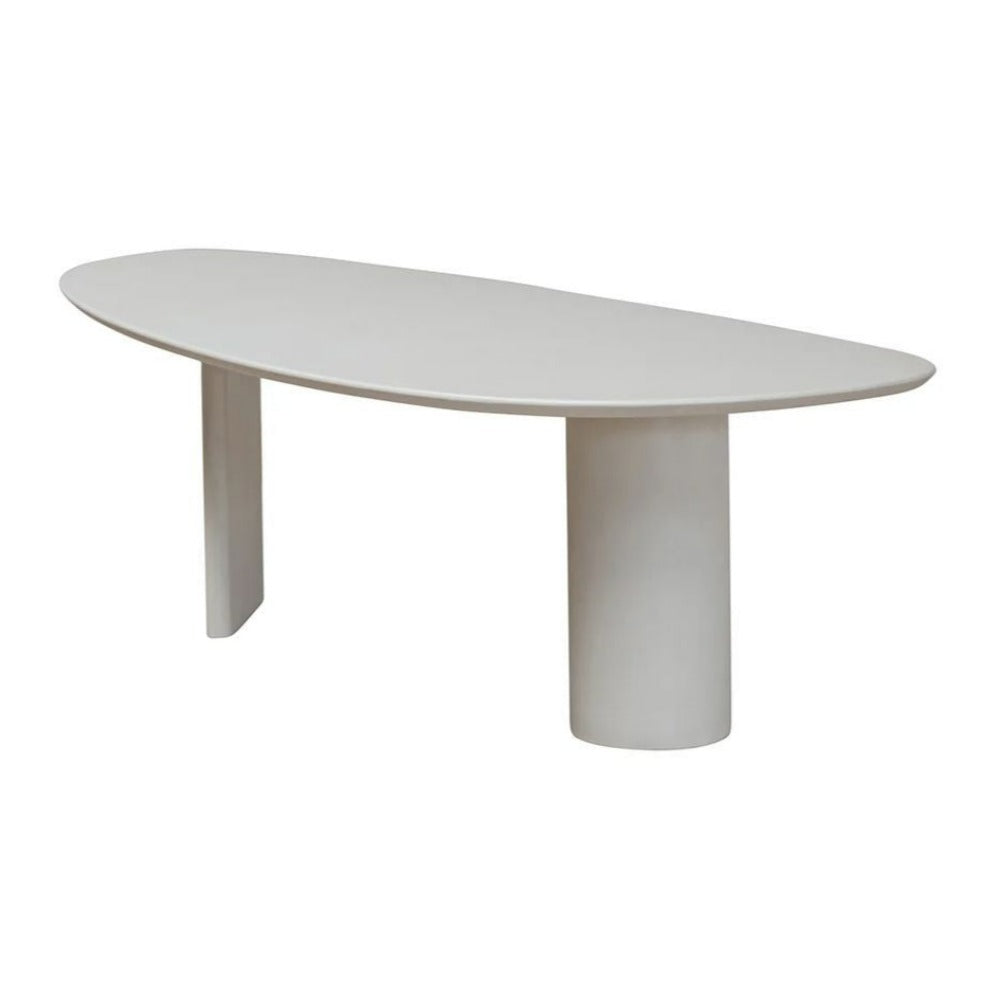 FURNIFIED Dining Table Rouen Microskin 220cm