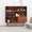 FURNIFIED Wall Cabinet Felix Teak 150cm