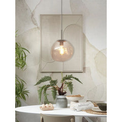 IT’S ABOUT ROMI Suspension Light Helsinki Iron Glass