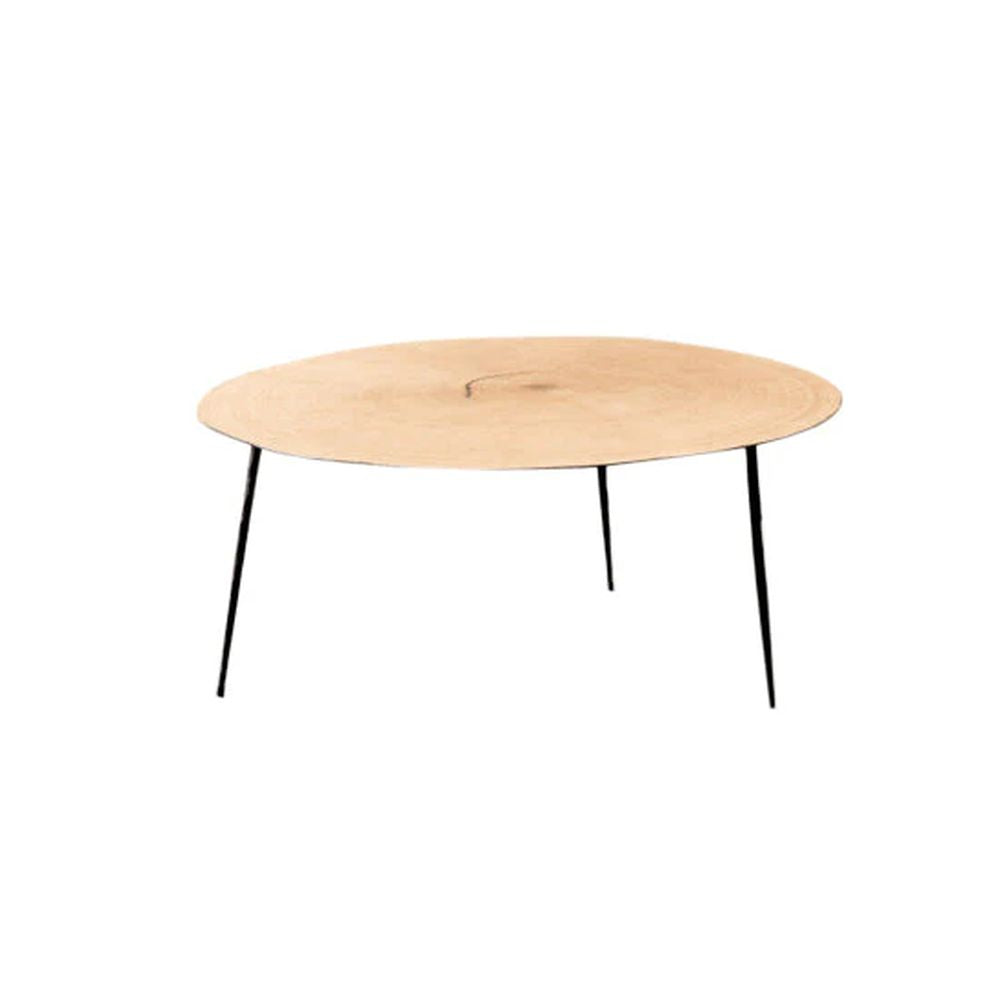 FURNIFIED Coffee Table Marvin Oak 70cm