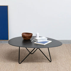 FURNIFIED Coffee Table Richard Ceramic 100cm