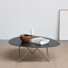 FURNIFIED Coffee Table Richard Ceramic 100cm