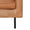 FURNIFIED Sofa Gordon 4 Seaters Cognac Leather 250cm