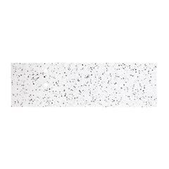 FURNIFIED Washbasin Plate Marcel White Terrazzo 80cm