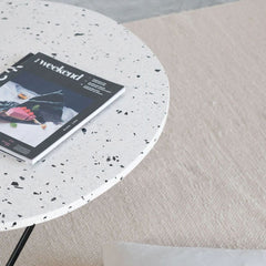 FURNIFIED Coffee Table Richard Terrazzo 100cm