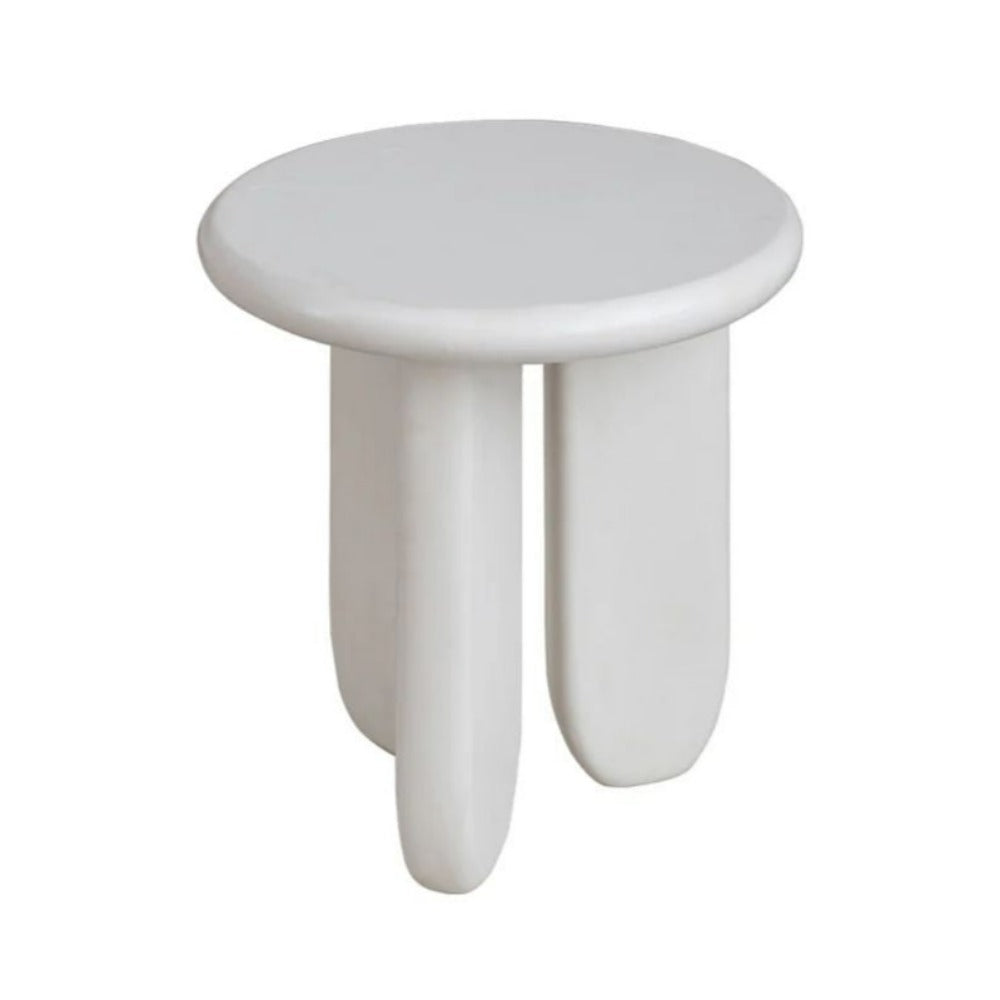 FURNIFIED Side Table Ido Microskin 45cm