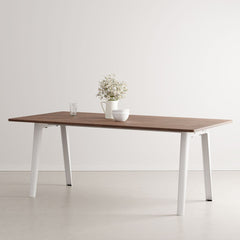 TIPTOE Dining Table New Modern Walnut Steel Legs 190cm