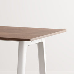 TIPTOE Dining Table New Modern Walnut Steel Legs 220cm