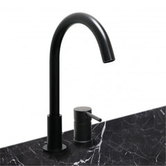 FURNIFIED Surface Mounted Faucet Max Matte Black Metal