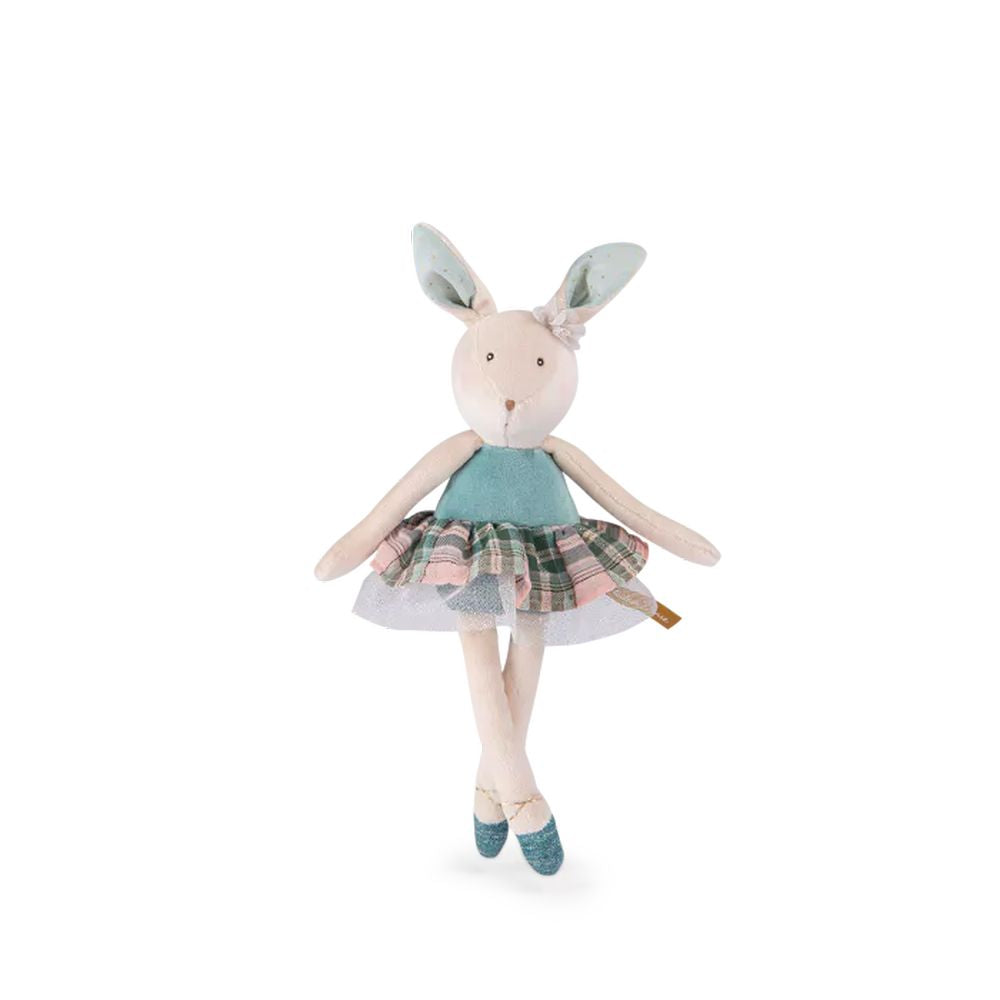 MOULIN ROTY Doll Small Blue Rabbit “La petite école de danse“