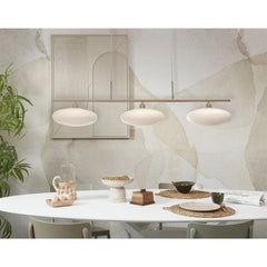 IT’S ABOUT ROMI Suspension Light Sapporo 3 Discs Glass Iron