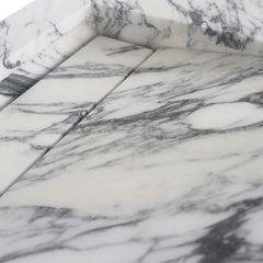 FURNIFIED Washbasin Remy Marble 65cm