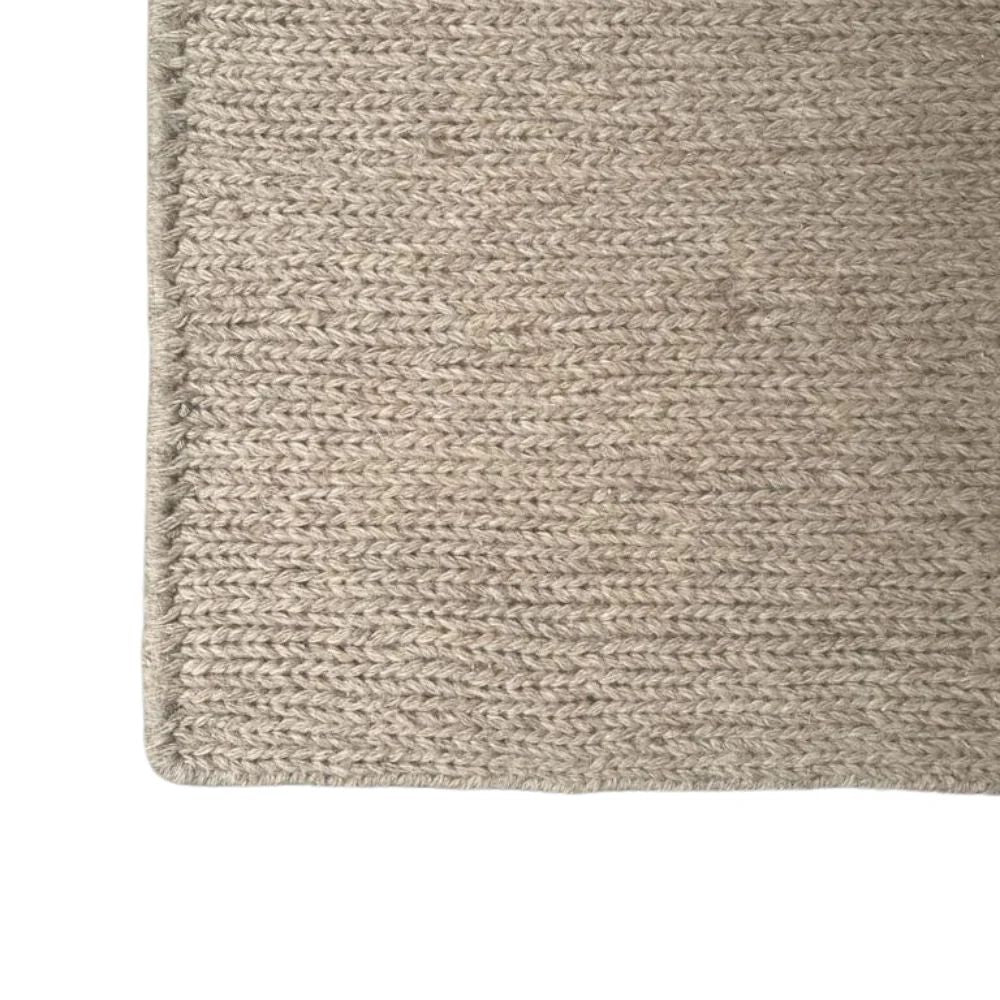 FURNIFIED Rug Soumak Wool Cotton Beige