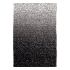 AFK LIVING Rug Indoor Outdoor Gradient 100% Recycled Black