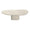 FURNIFIED Antwerp Dining Table Organic Shape Latte